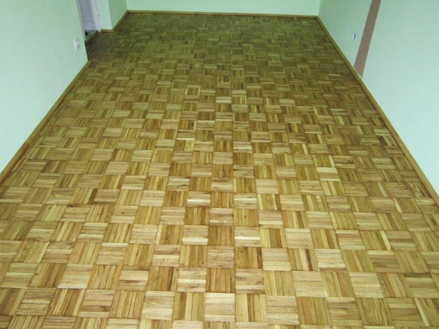 Új - Hálós bükk fa mozaikparketta - 23,4 m2 - ajándék ragasztóval