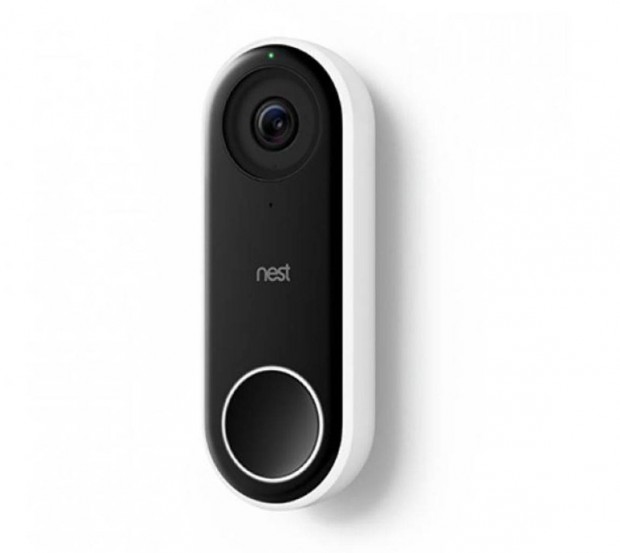 Új - Jótállás - Google Nest Labs Hello okos csengő - fekete