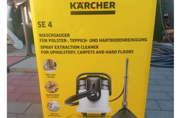 j ! Karcher SE4 Sznyegtisztt Takartgp porszv