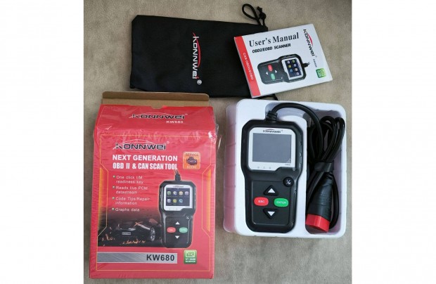 j - Konnwei KW680 OBD2 auts hibakd kiolvas - ingyen Foxpost