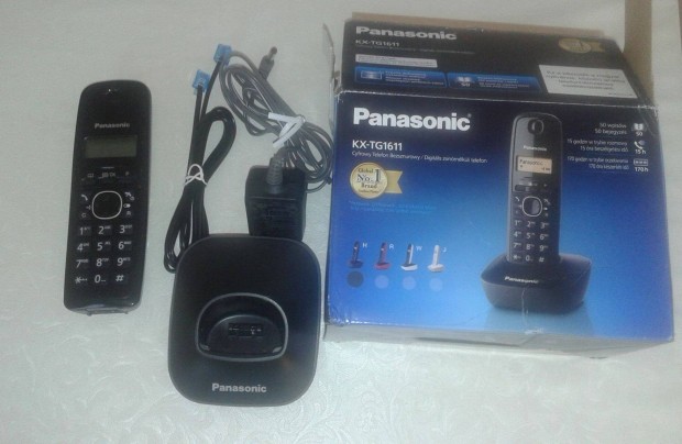 j !-Panasonic Kx-TG1611HGH vezetk nlkli telefon