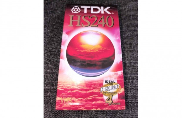 j - TDK HS240 videokazetta, VHS