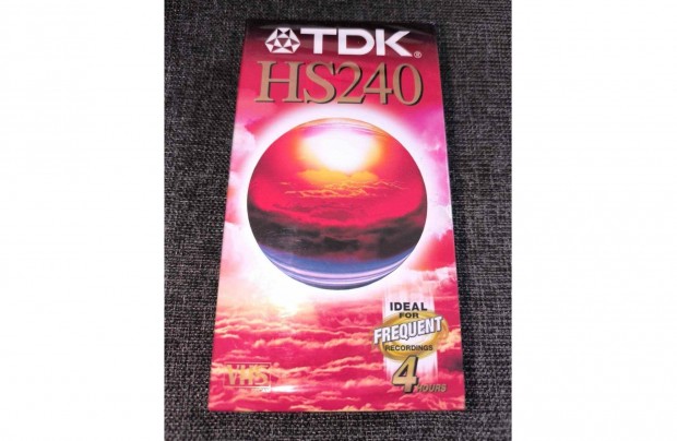 j - TDK HS240 videokazetta, VHS
