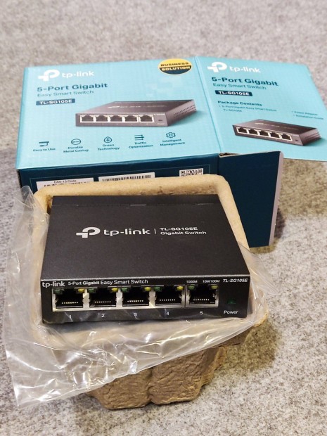 j - TP-Link TL-SG105E 5 gigabit portos switch