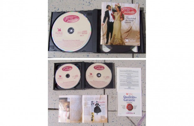 Új!!! Osztrák operett zene zenei CD gyűjtemény 3 db-os