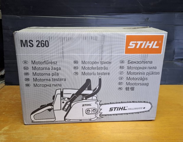 j !!! Stihl MS 260 robban motoros lncfrsz