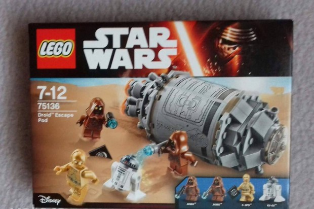 j - bontatlan Lego Star Wars 75136 Droid kabin. Csomagban kldm