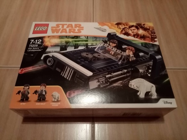 Új - bontatlan Lego Star Wars 75209 Han Solo terepsiklója. Csomag OK