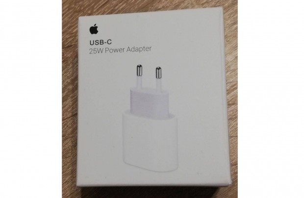 Új, bontatlan Apple Iphone USB-C 25W gyorstöltő - ingyen Foxpost