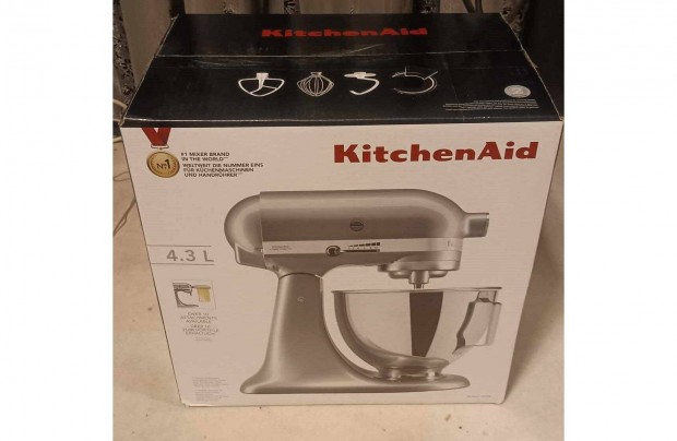 j, bontatlan Kitchenaid Metallic Chrome robotgp 2026.07.-ig garancia