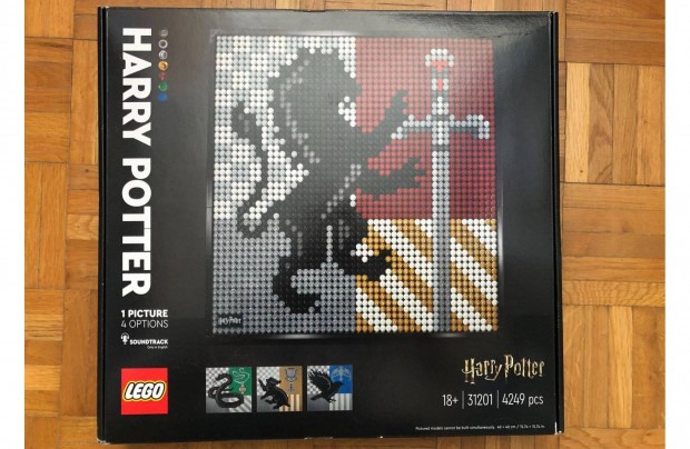 j, bontatlan LEGO Art Harry Potter 31201 Hogwarts cmerek