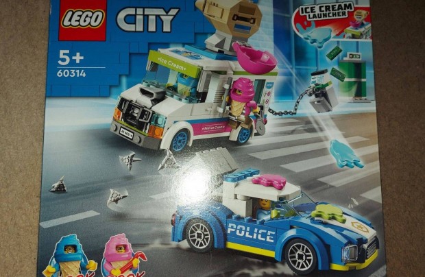 j, bontatlan LEGO City 60314 Fagylaltos kocsi rendrsgi ldzs