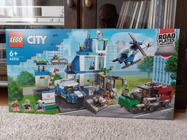 j, bontatlan LEGO City 60316 Rendrkapitnysg