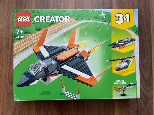 j, bontatlan LEGO Creator 3-in-1 31126 Szupersznikus replgp