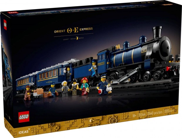 j, bontatlan LEGO Ideas - Az Orient expressz vonat-21344