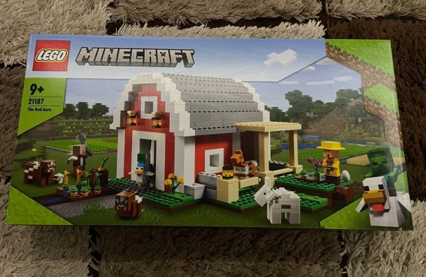 j, bontatlan LEGO Minecraft 21187 A piros pajta