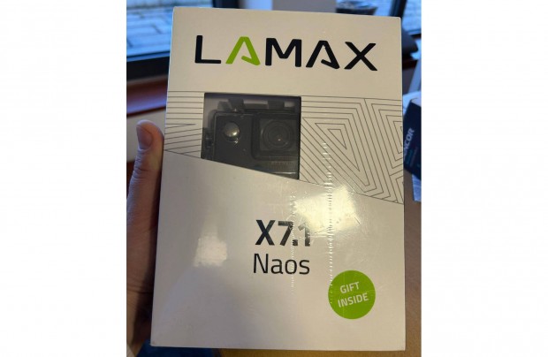 j, bontatlan Lamax X7.1 Naos 4K akcikamera - 1 ht prbagarival!