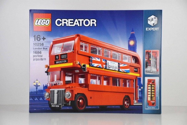 j, bontatlan Lego 10258 - London bus