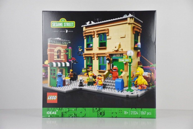 j, bontatlan Lego 21324 - 123 Sesame Street