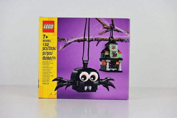 j, bontatlan Lego 40493 - Spider & Haunted House Pack