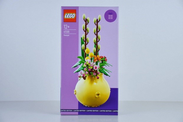 j, bontatlan Lego 40588 - Flowerpot