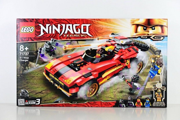 j, bontatlan Lego 71737 - X-1 Ninja Charger