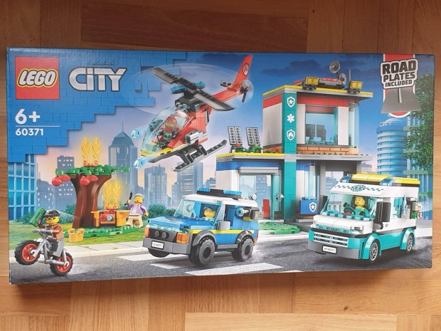 j, bontatlan Lego City 60371 Ment jrmvek kzpontja