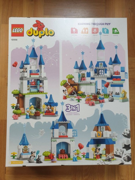j, bontatlan Lego Duplo Disney 10998 3 az 1-ben elvarzsolt kastly