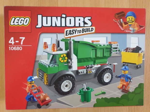 j, bontatlan Lego Juniors 10680 Szemetes / kuks aut