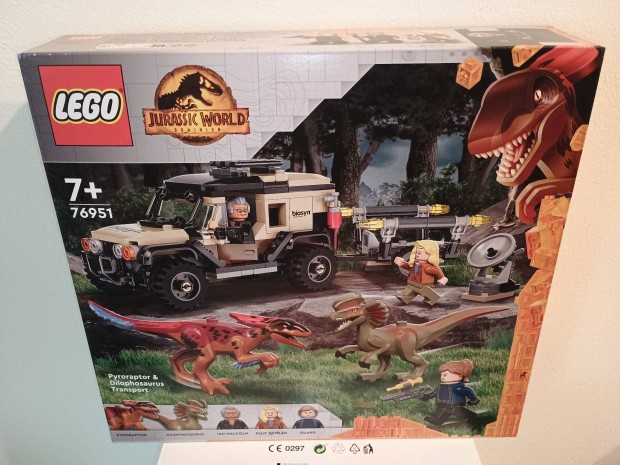 j, bontatlan Lego Jurassic World 76951 Pyroraptor s Dilophosaurus  