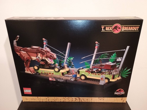 j, bontatlan Lego Jurassic World 76956 T-Rex szkse 