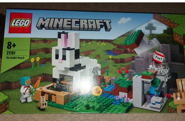 j, bontatlan Lego Minecraft 21181 A nylfarm