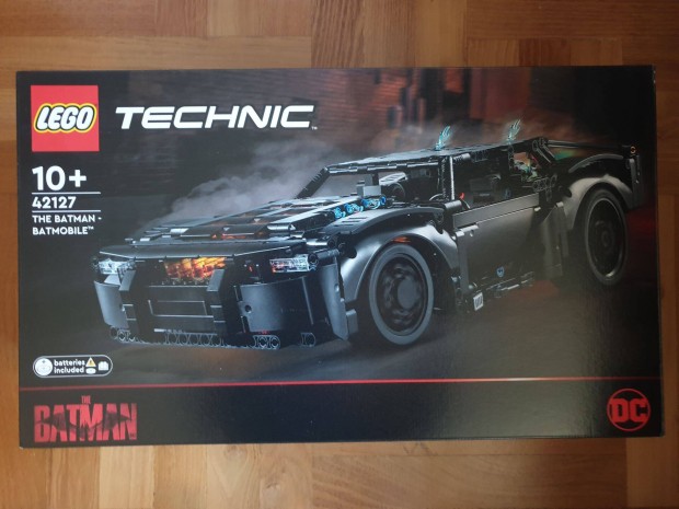 Új, bontatlan Lego Technic 42127 The Batman - Batmobile 2