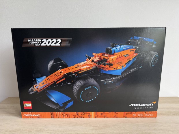 Új, bontatlan Lego Technic 42141 - Mclaren Formula 1 versenyautó