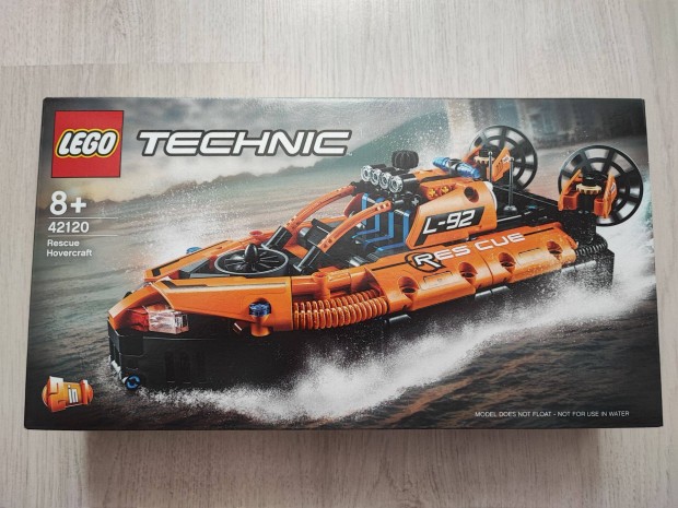 Új, bontatlan Lego Technic - Légpárnás mentőjármű - 42120