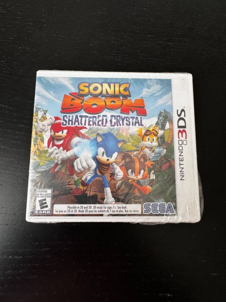 j, bontatlan Nintendo 3DS Sonic Boom Shattered Crystal