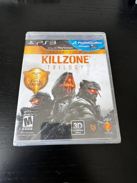 j, bontatlan PS3 Killzone Trilogy, hrom jtk egyben! PS move