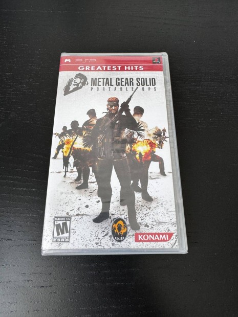 j, bontatlan PSP Metal Gear Solid Portable Ops Greatest Hits