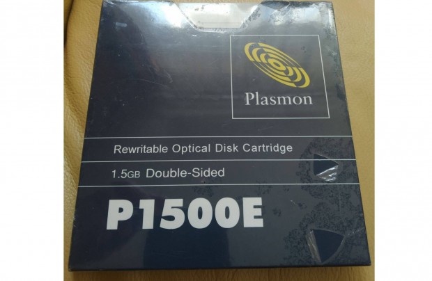j, bontatlan Plasmon 1.5 GB-os ujrarhat MO Magneto Optical lemez