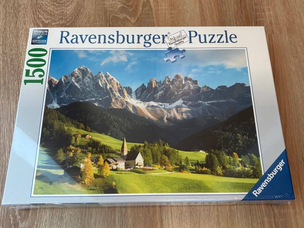 j, bontatlan Ravensburger puzzle - A csods Dolomitok (1500 db)