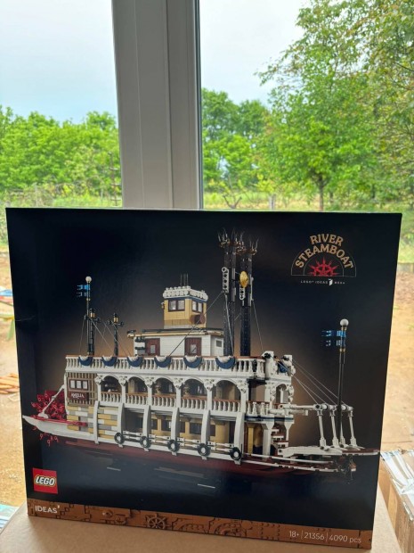 Új, bontatlan! 21356 Lego Folyami gőzhajó