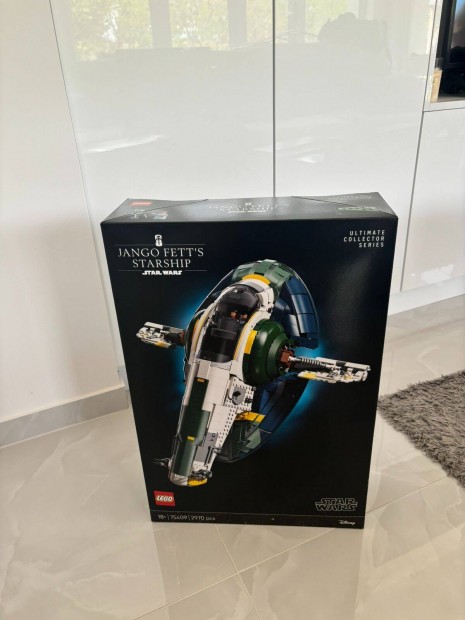 Új, bontatlan! 75409 Lego Jango Fett Firespray- osztályú csillaghajója