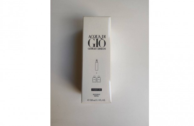 j, bontatlan, eredeti Giorgio Armani - Acqua di Gi Parfum 150 ml