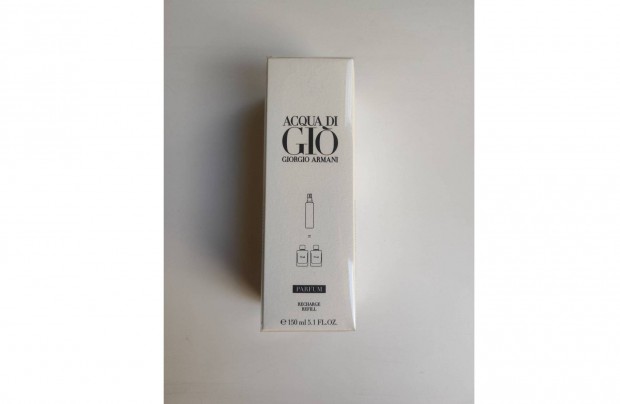 j, bontatlan, eredeti Giorgio Armani - Acqua di Gi Parfum 150 ml