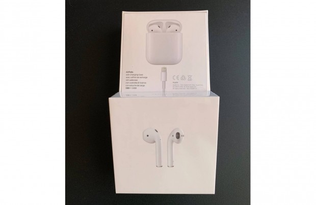 j, bontatlan, eredeti, Apple Airpods 2, garancival, elad!