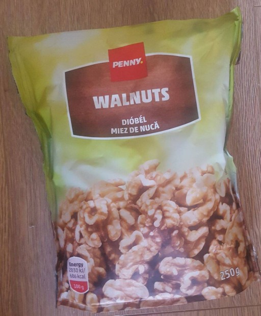 Új, bontatlan dió / dióbél 250 g Akció %%