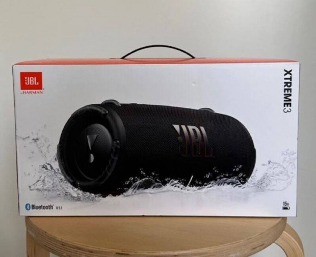Új, bontatlan dobozos JBL Xtreme 3 Bluetooth hangfal 2 év garanciával