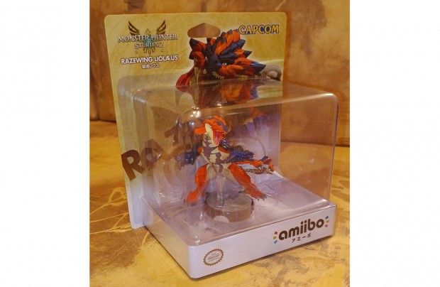 j, bontatlan dobozos Razewing Ratha Monster Hunter Series Amiibo