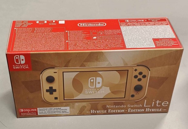 j, bontatlan dobozos Switch Lite Hyrule Edition gp 2 v garancival