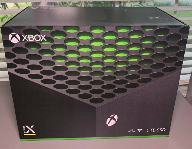 j, bontatlan dobozos Xbox Series X gp 2 v Microsoft garancival